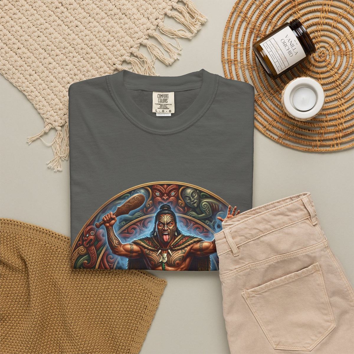Viking Warrior Rune T-Shirt — Norse God Strength Graphic Tee