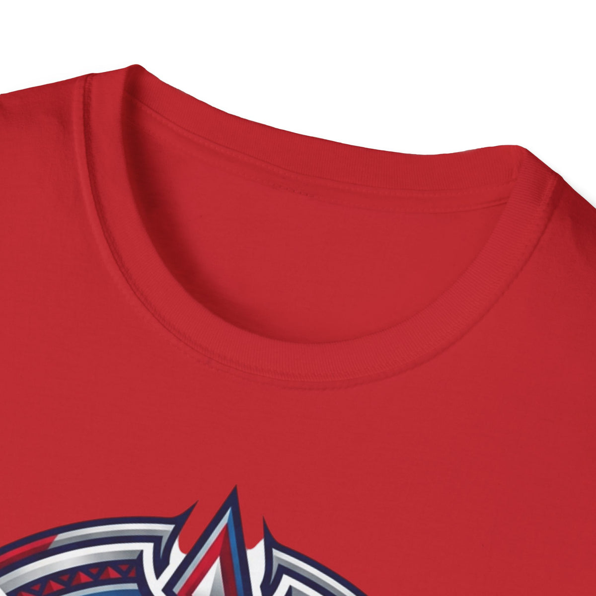 Patriotic Tribal Eagle T-Shirt – Red White Blue Heraldic Graphic Tee