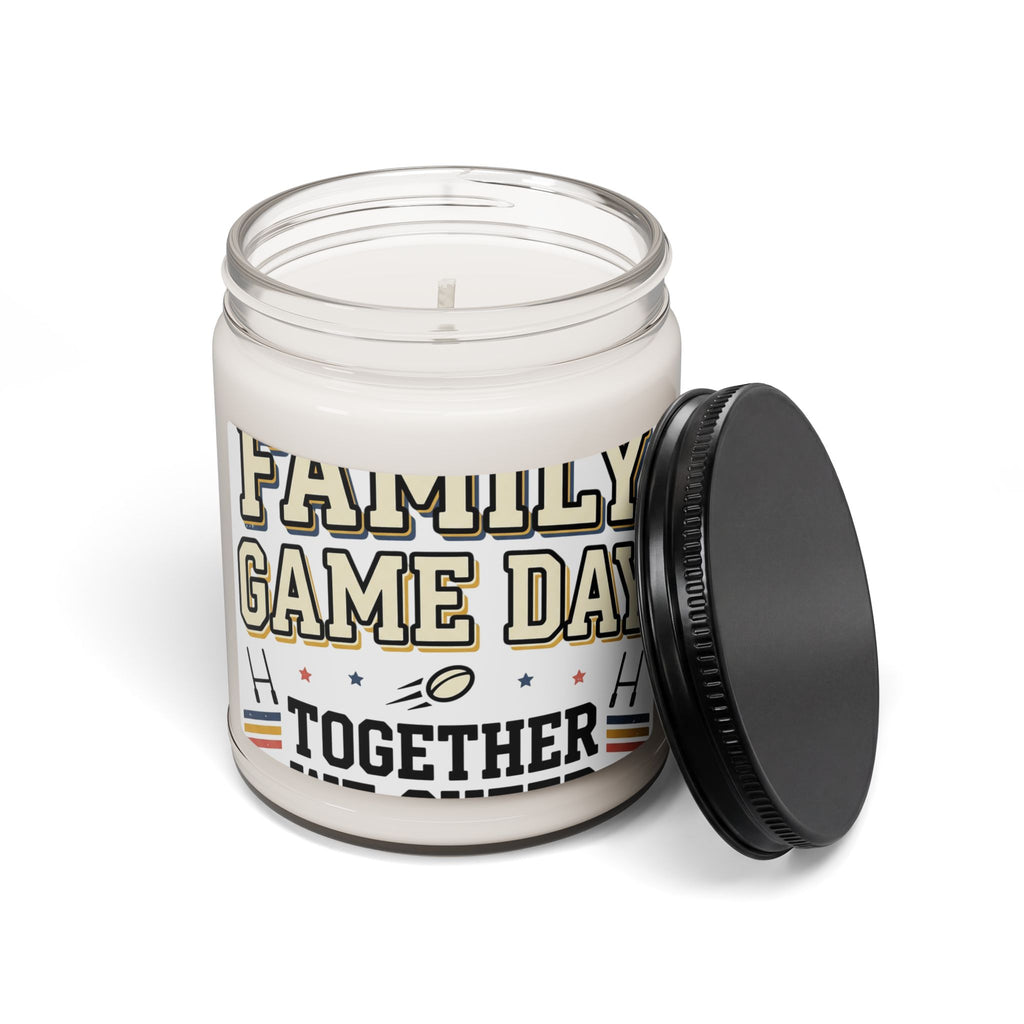 Family Game Day Scented Soy Candle — 9oz ‘Together’ Cozy Game Night Candle