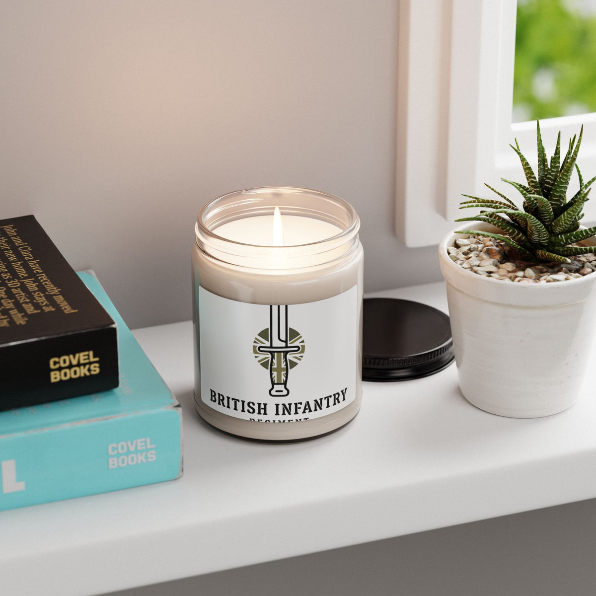 British Infantry Scented Soy Candle 9oz — Military Heritage Gift