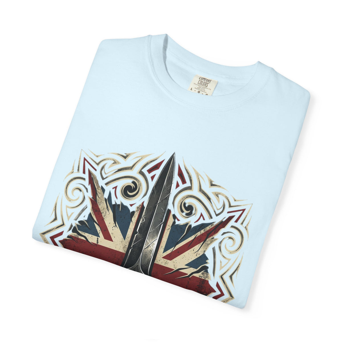 Union Jack Dagger T-Shirt — British Flag Graphic Tee