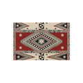 Southwestern Diamond Outdoor Rug — Durable Patio/Deck Accent Mat