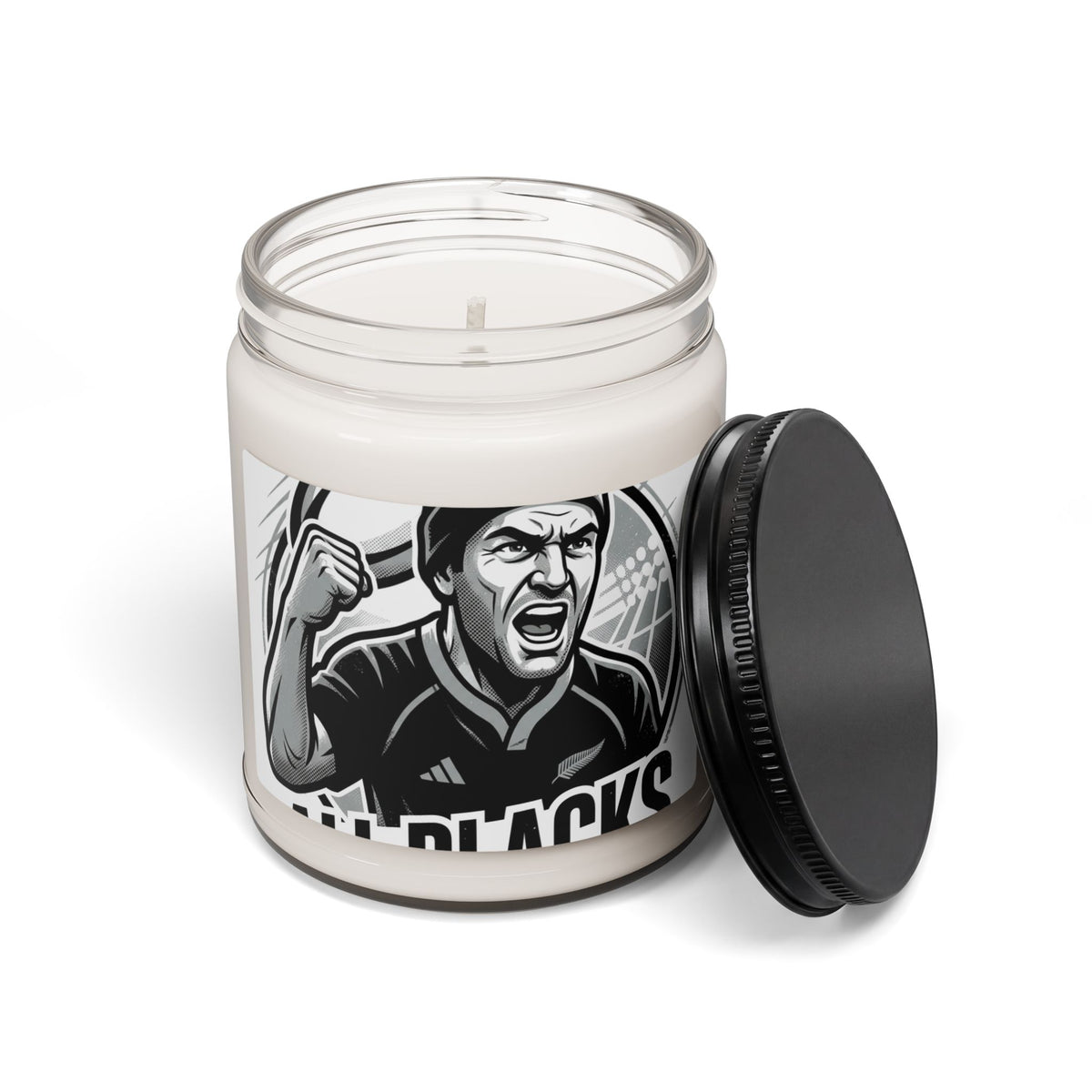 Scented Soy Candle — Rugby Fan Anthem Jar (9oz)