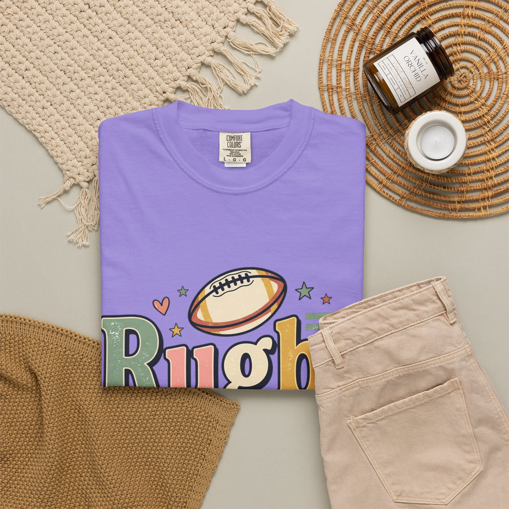 Rugby Dad T-Shirt — Supportive, Devoted, Fatherly Graphic Tee