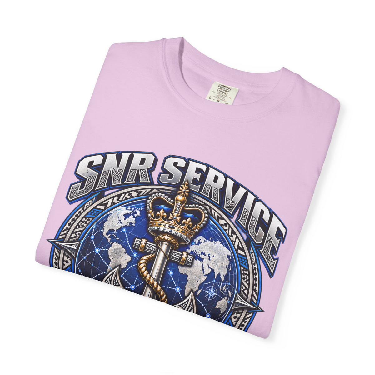 SNR Service Anchor Graphic T-Shirt — "We Don’t Follow Standards, We Set Them"