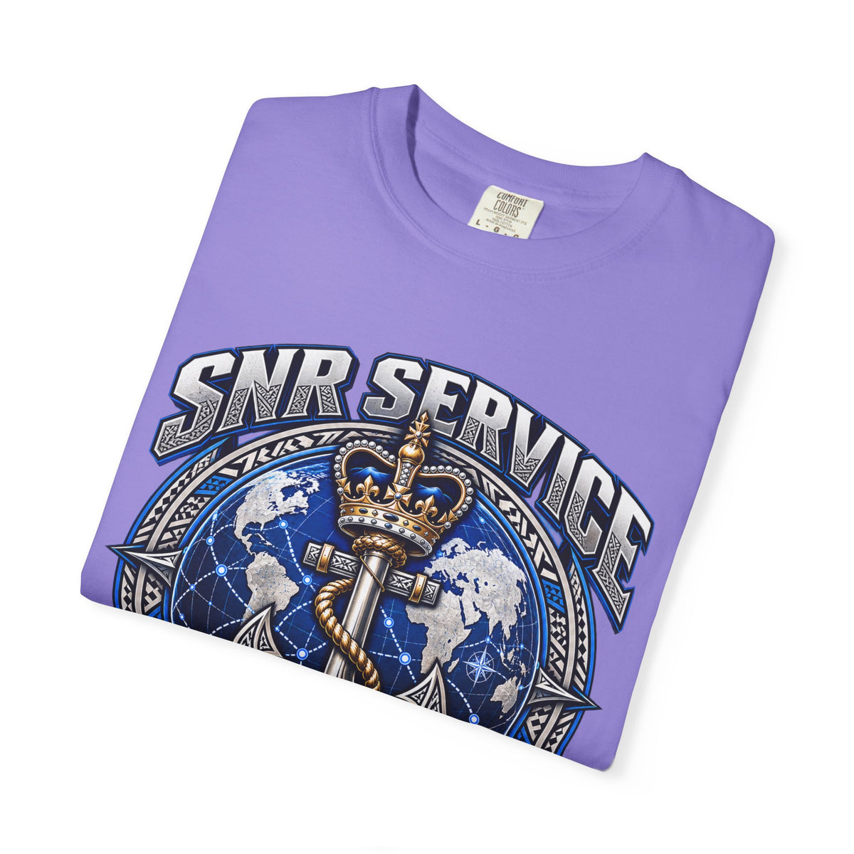 SNR Service Anchor Graphic T-Shirt — "We Don’t Follow Standards, We Set Them"