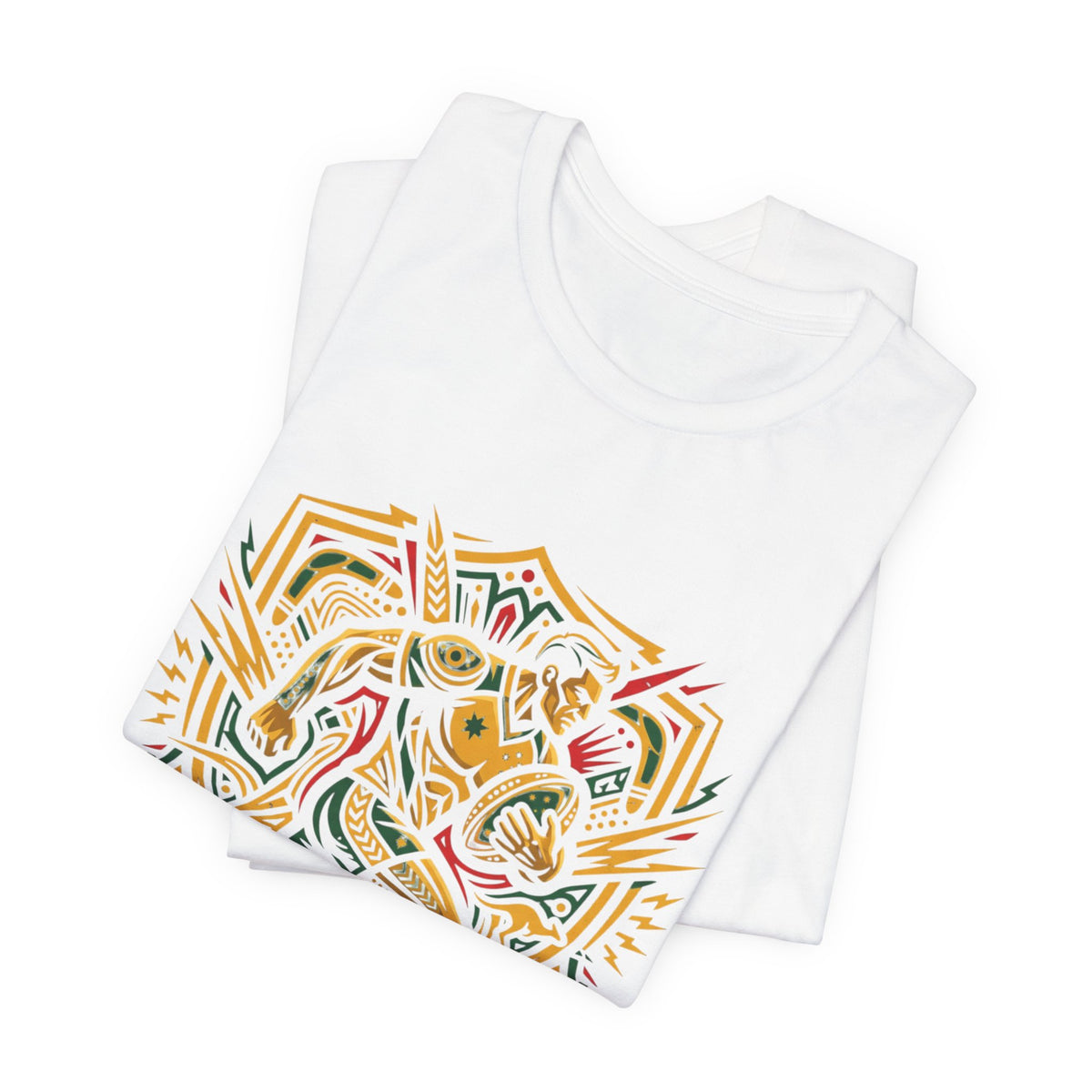 Australia Rugby T-Shirt — Tribal Wallaby Design