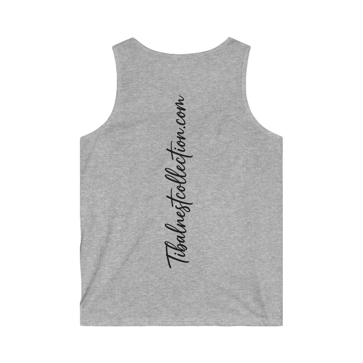 Fiji Noble Banner Blue Tank Top — Fiji Flag Crest Sleeveless Shirt