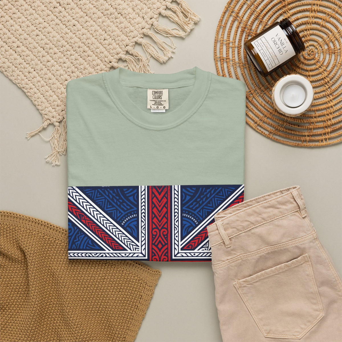 Union Jack Tribal Print T-Shirt
