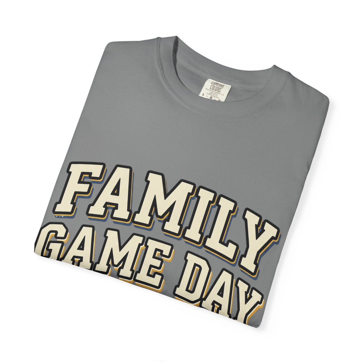Family Game Day T-Shirt — “Together We Cheer” Football & Sports Team Tee