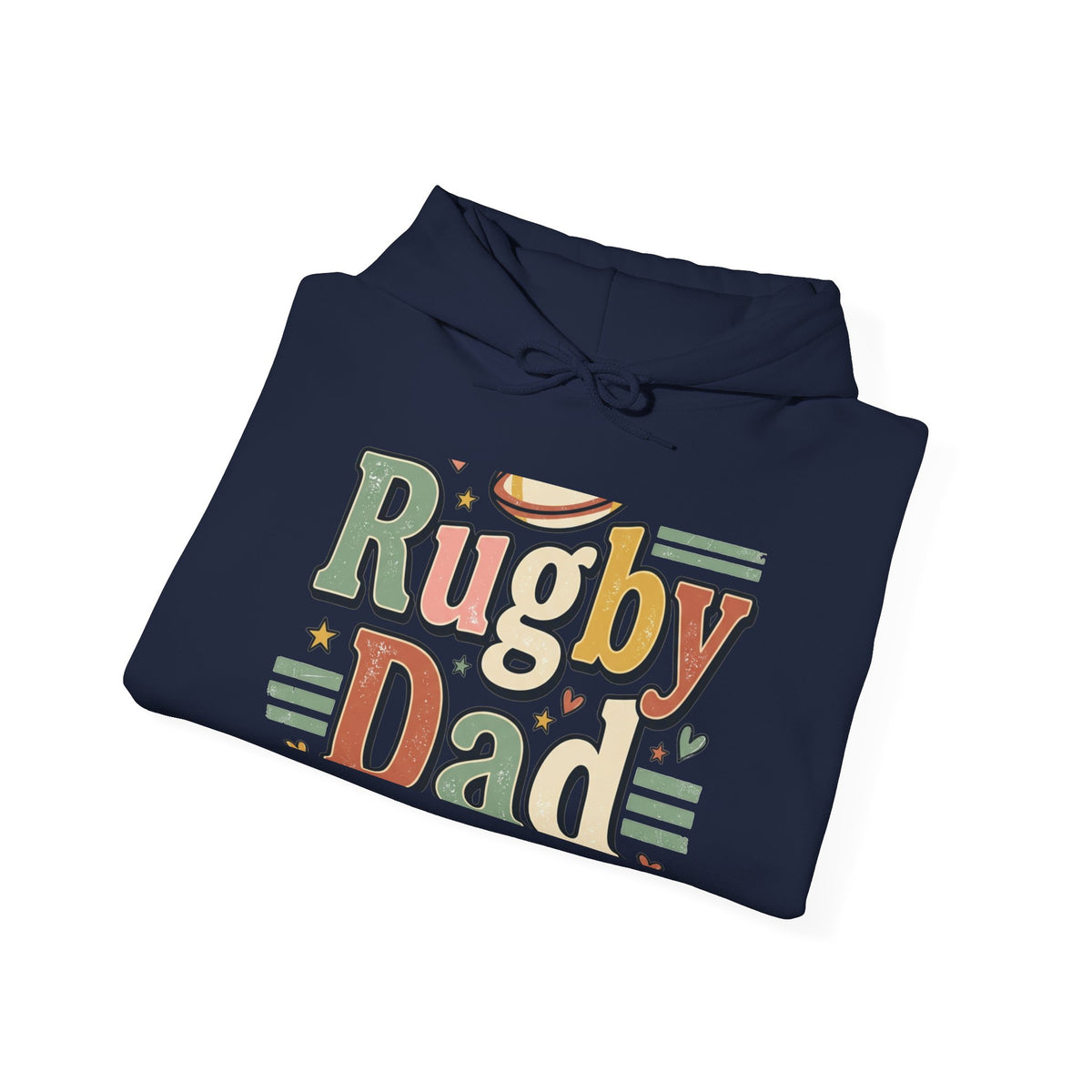 Rugby Dad Hoodie — Retro Rugby Dad Sweatshirt, Perfect Father’s Day Gift