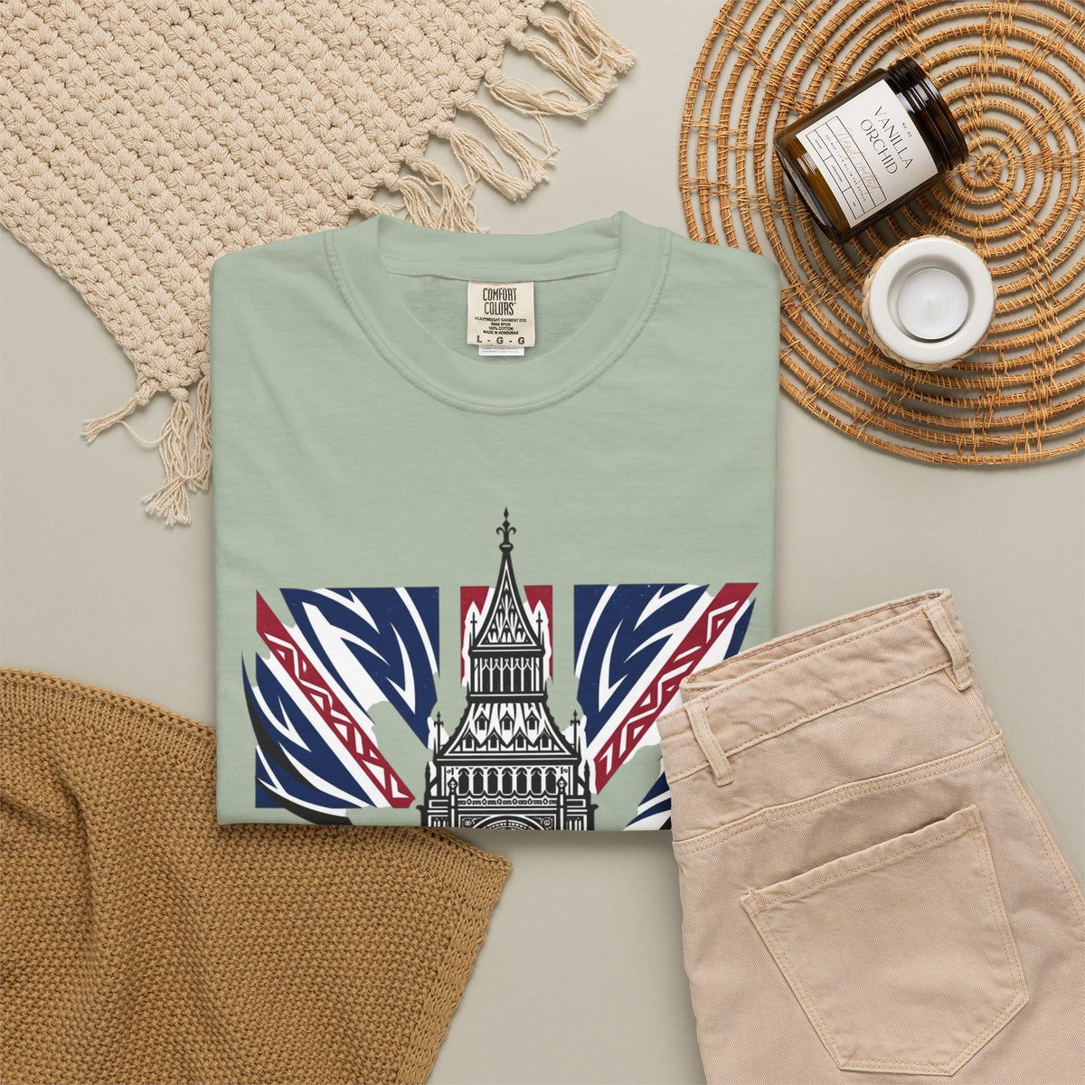 Big Ben Union Jack T-Shirt — London Landmark Tee