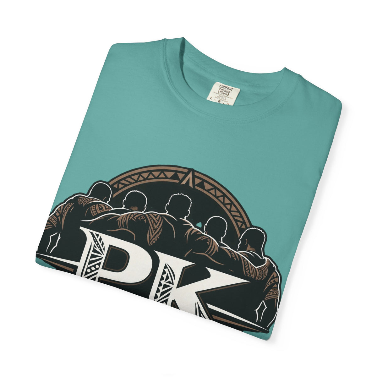 PK Crest T-Shirt — Vintage Shield Logo Tee for Fans & Crew