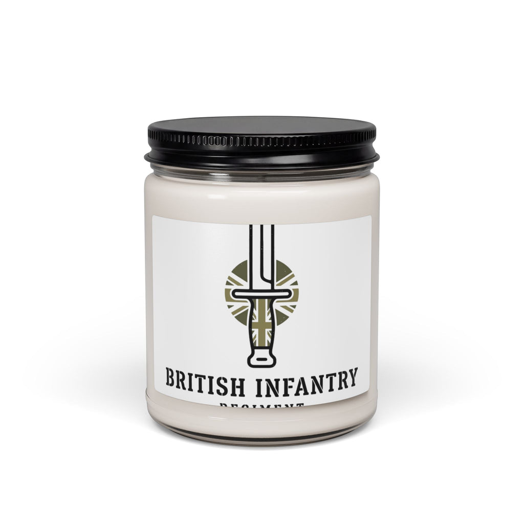 British Infantry Scented Soy Candle 9oz — Military Heritage Gift
