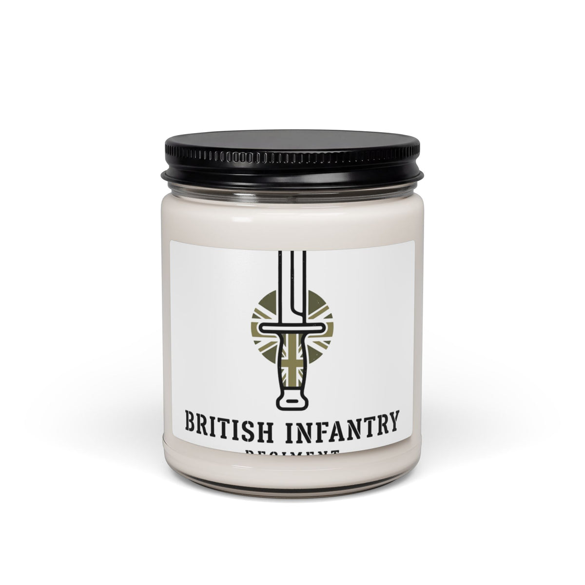 British Infantry Scented Soy Candle 9oz — Military Heritage Gift