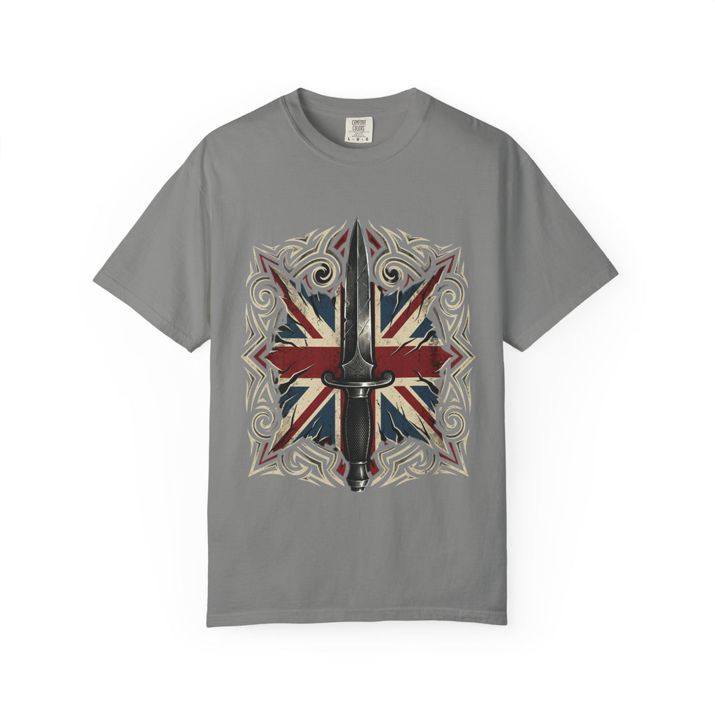 Union Jack Dagger T-Shirt — British Flag Graphic Tee