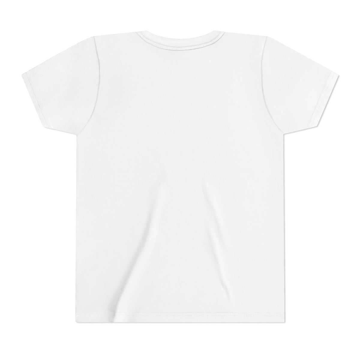 Youth Tee — "Here For The Boos" Halloween Pumpkin Boo Graphic