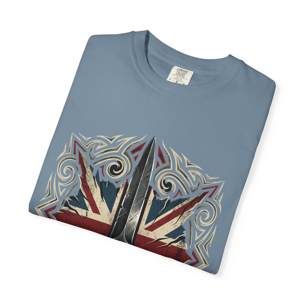Union Jack Dagger T-Shirt — British Flag Graphic Tee