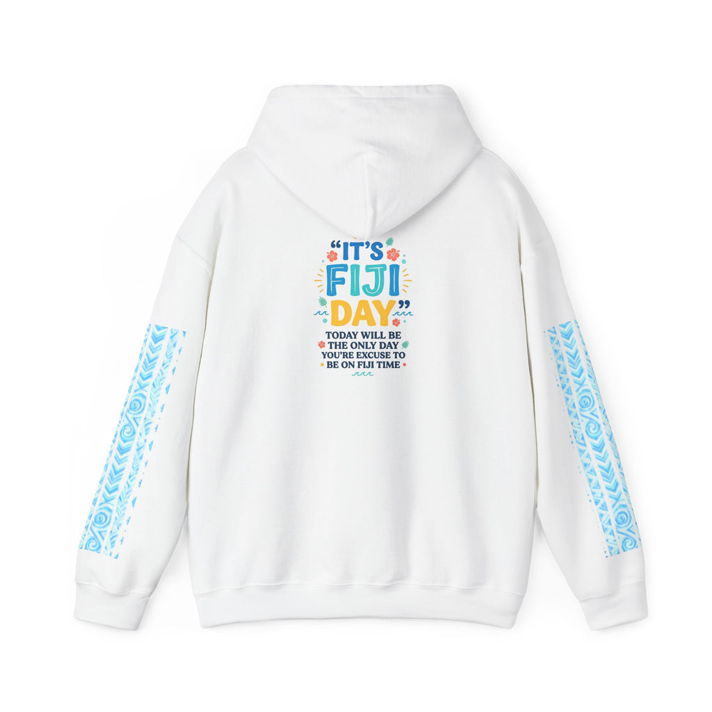 Fiji Crest Hoodie — "It’s Fiji Day" Celebration Pullover
