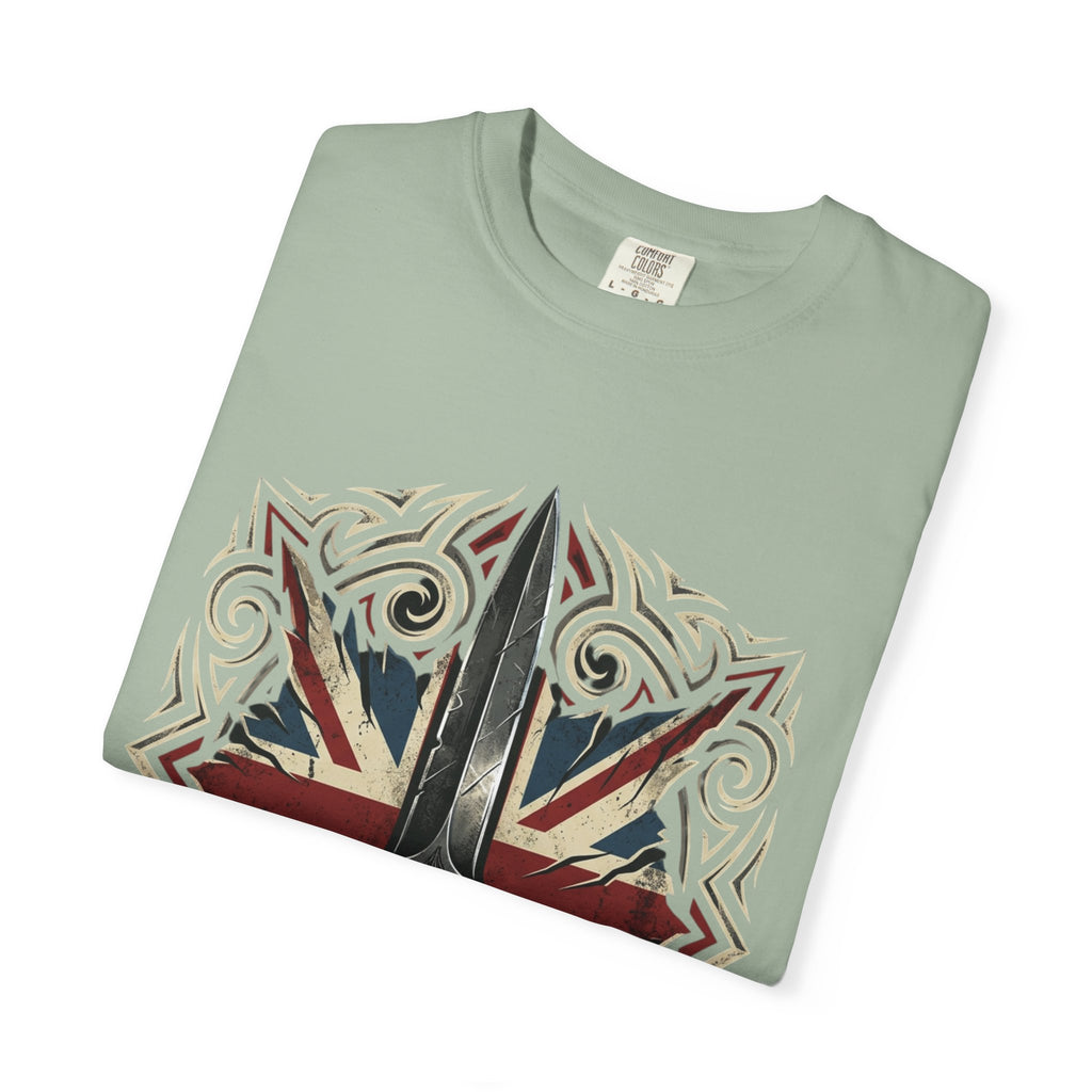 Union Jack Dagger T-Shirt — British Flag Graphic Tee