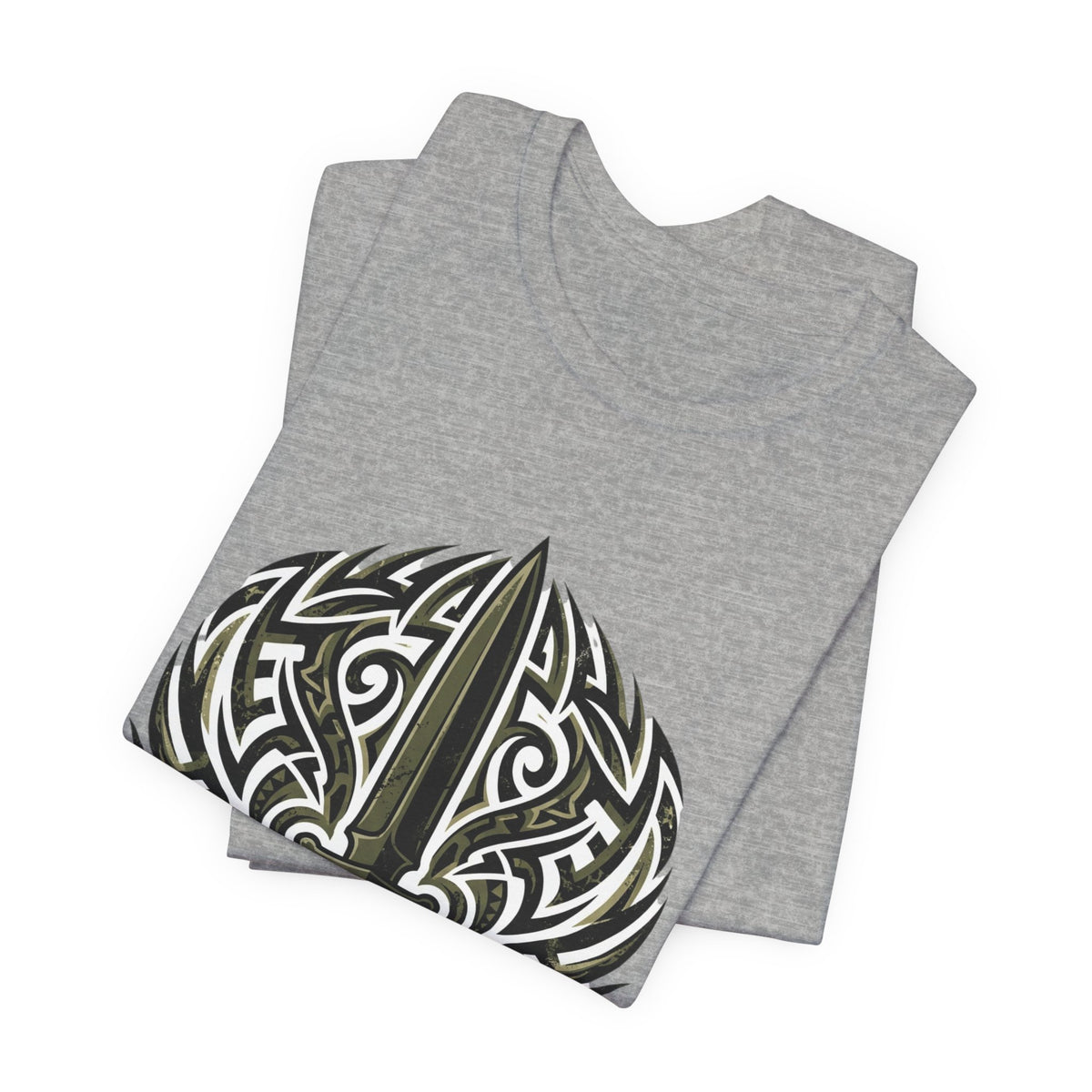 Royal Marines Commando T-Shirt — Gibraltar Tribal Dagger Design