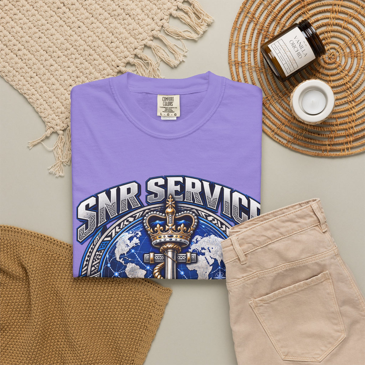 SNR Service Anchor Graphic T-Shirt — "We Don’t Follow Standards, We Set Them"