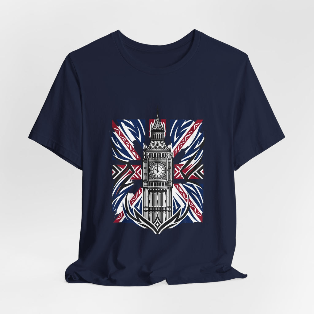 Big Ben Union Jack Tee — London Landmark British Flag T-Shirt