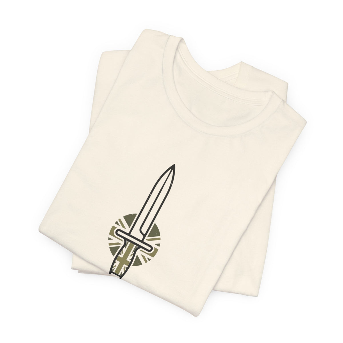 British Infantry Regiment Tee — Military Emblem Short Sleeve Shirt