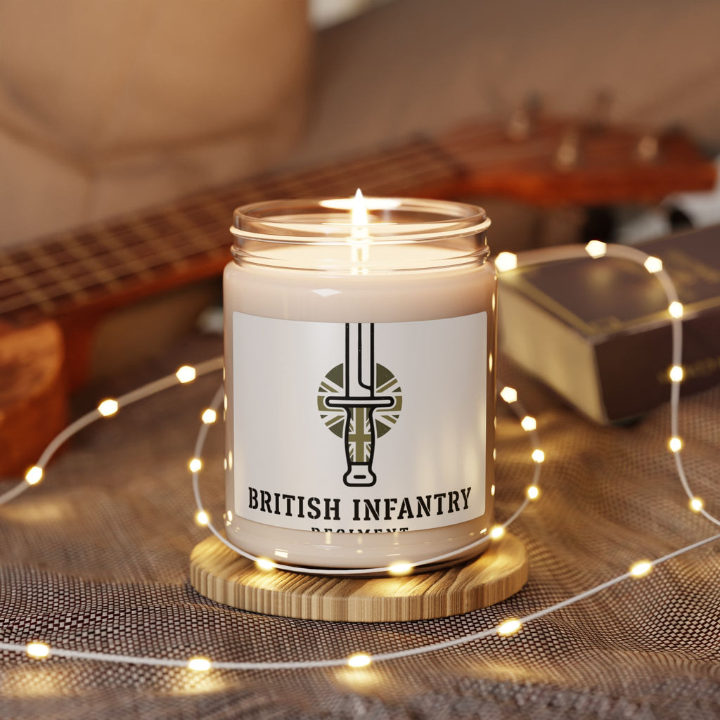 British Infantry Scented Soy Candle 9oz — Military Heritage Gift