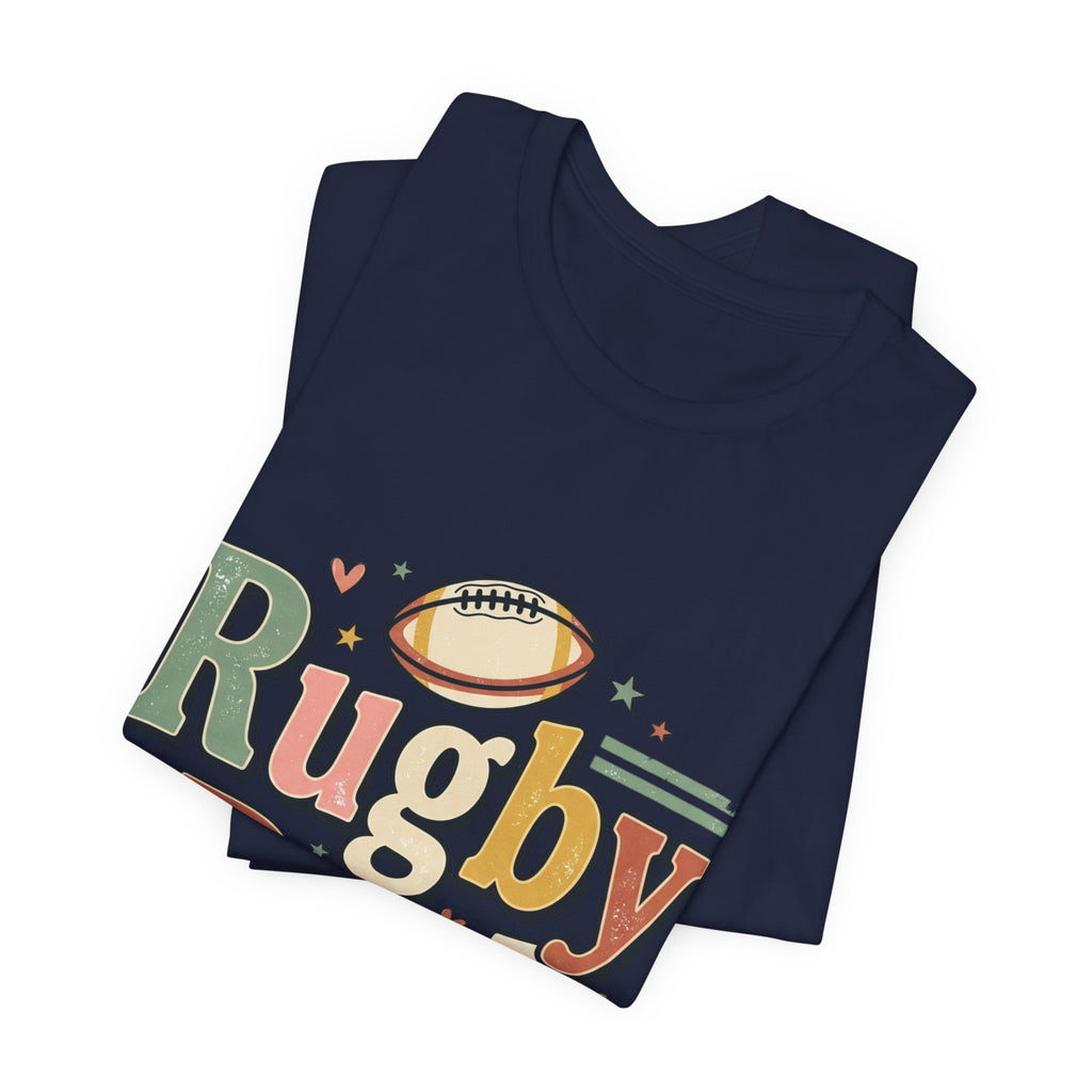 Rugby Dad T-Shirt — Supportive, Devoted, Fatherly Tee