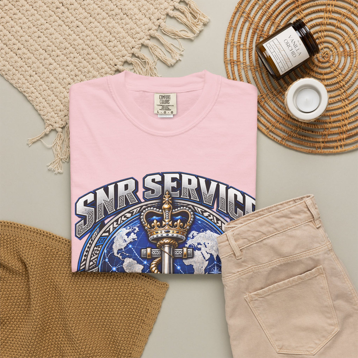 SNR Service Anchor Graphic T-Shirt — "We Don’t Follow Standards, We Set Them"