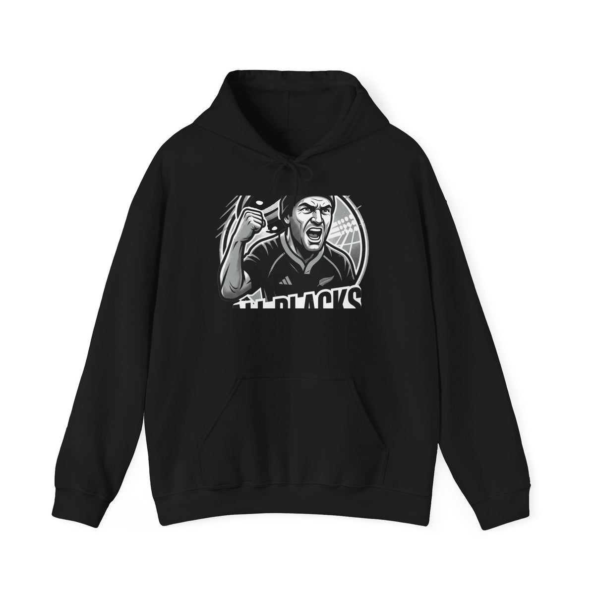 Rugby Fan Hoodie – Passionate Scrum Player Graphic Sweatshirt