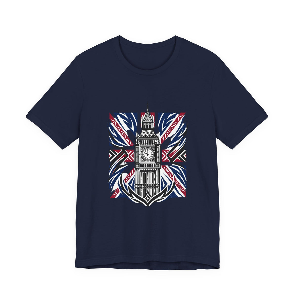 Big Ben Union Jack Tee — London Landmark British Flag T-Shirt