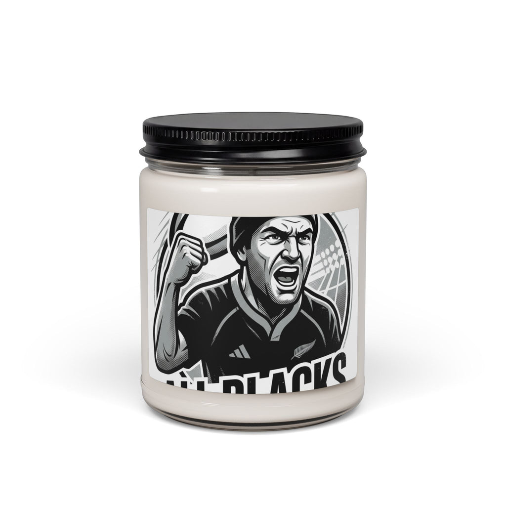 Scented Soy Candle — Rugby Fan Anthem Jar (9oz)