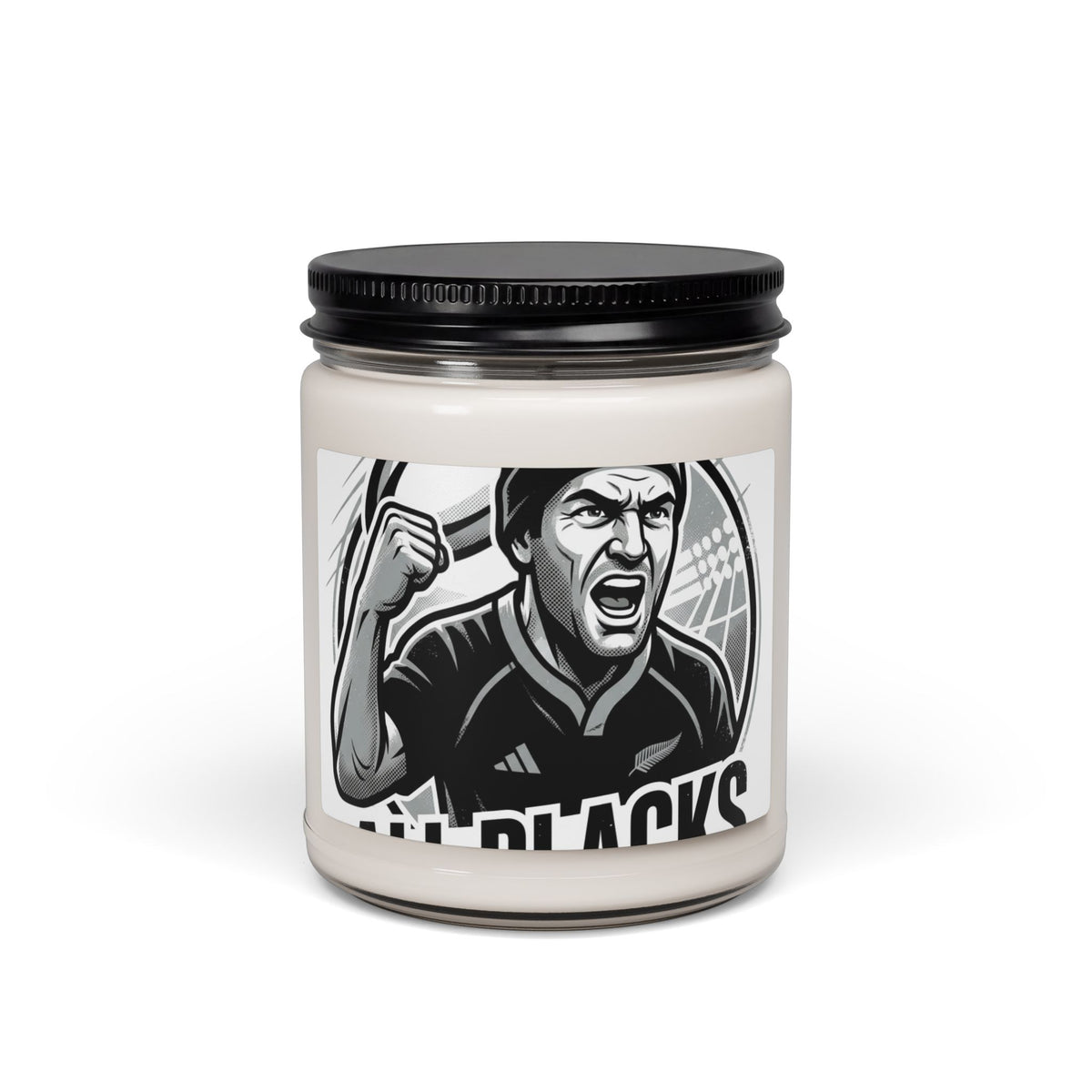 Scented Soy Candle — Rugby Fan Anthem Jar (9oz)