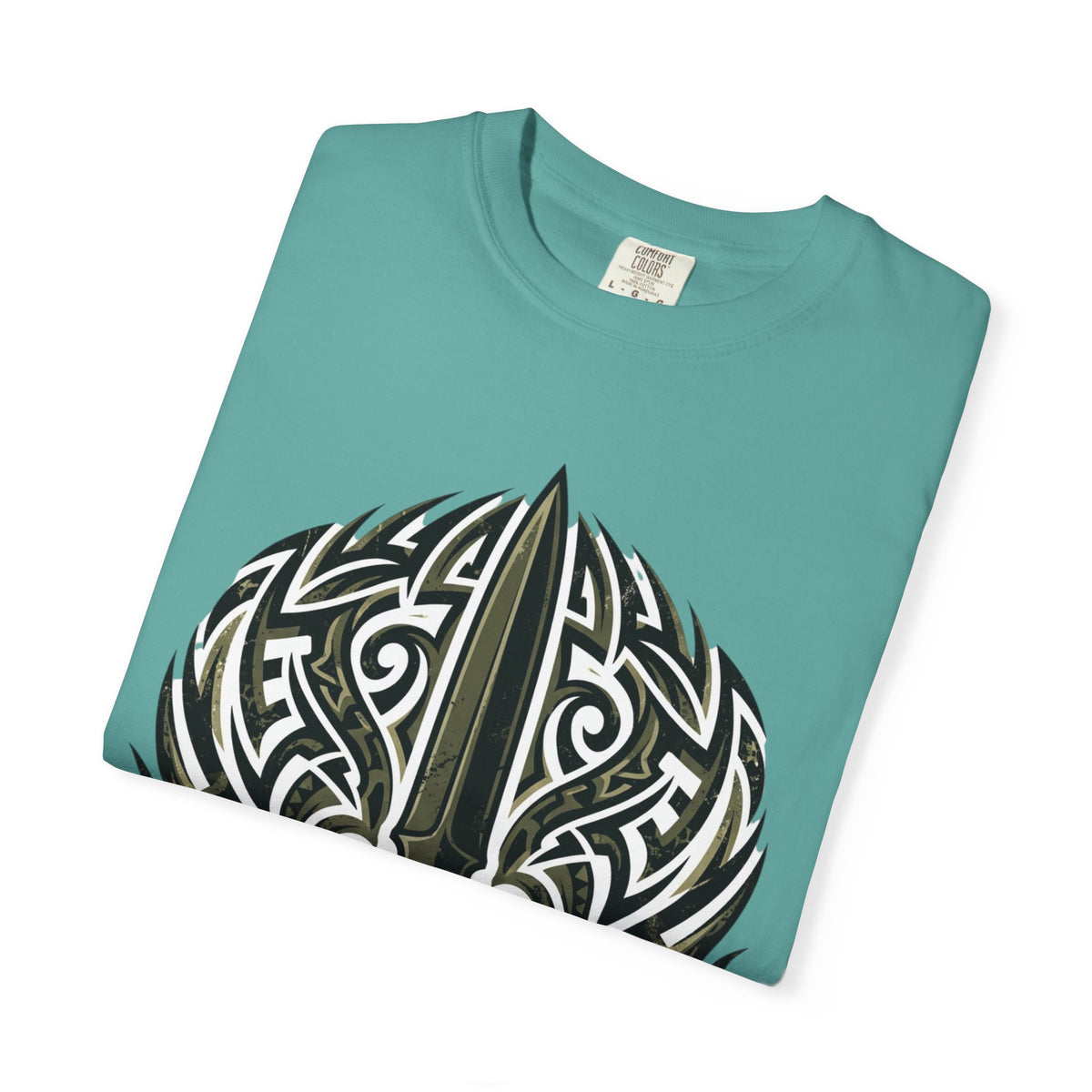 Royal Marines Commando T-Shirt — Gibraltar Tribal Dagger Military Tee