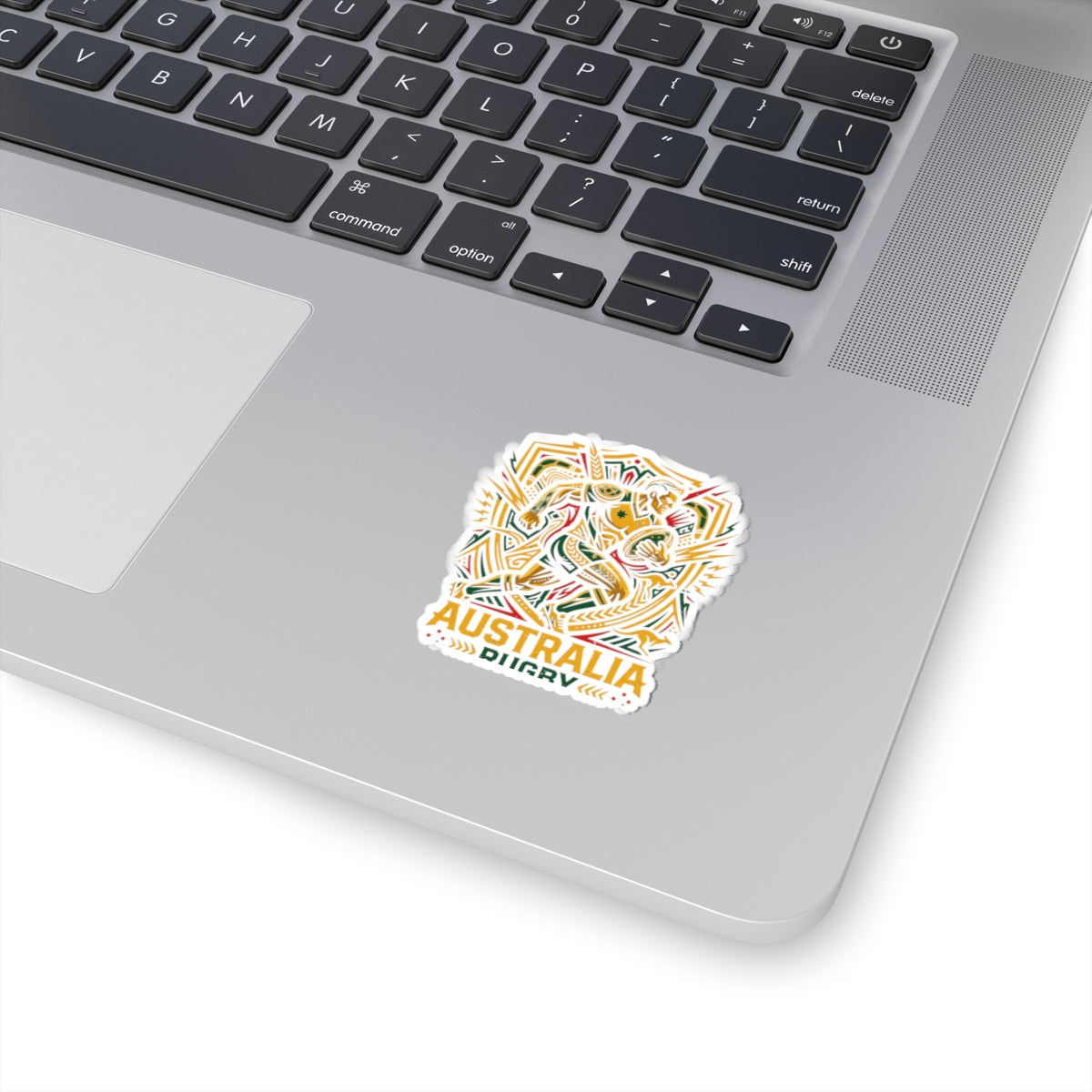 Sticker — Australia Rugby Kiss-Cut Sticker (Team Emblem, Laptop Decal)