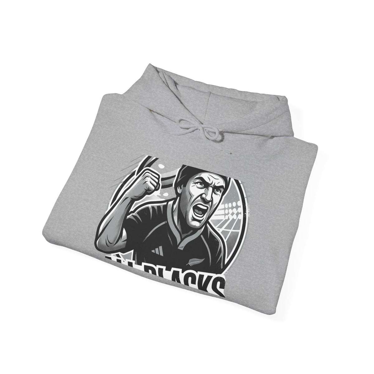 Rugby Fan Hoodie – Passionate Scrum Player Graphic Sweatshirt