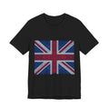 British Union Jack Tee — Tribal Pattern UK Flag T‑Shirt