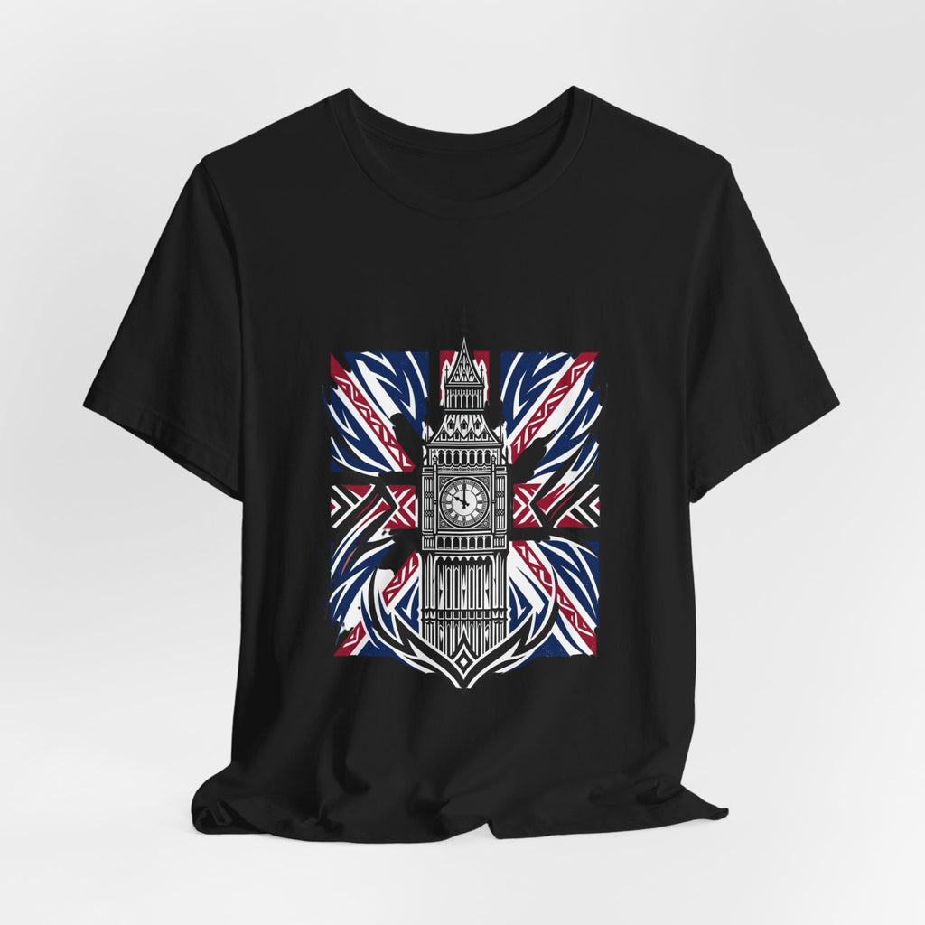 Big Ben Union Jack Tee — London Landmark British Flag T-Shirt