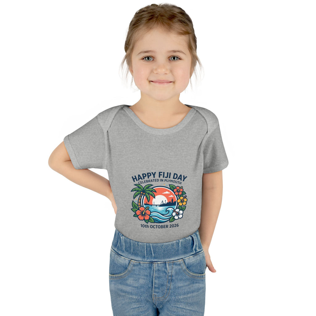Happy Fiji Day Infant Bodysuit — Tropical Island Baby Onesie (10th October 2026)