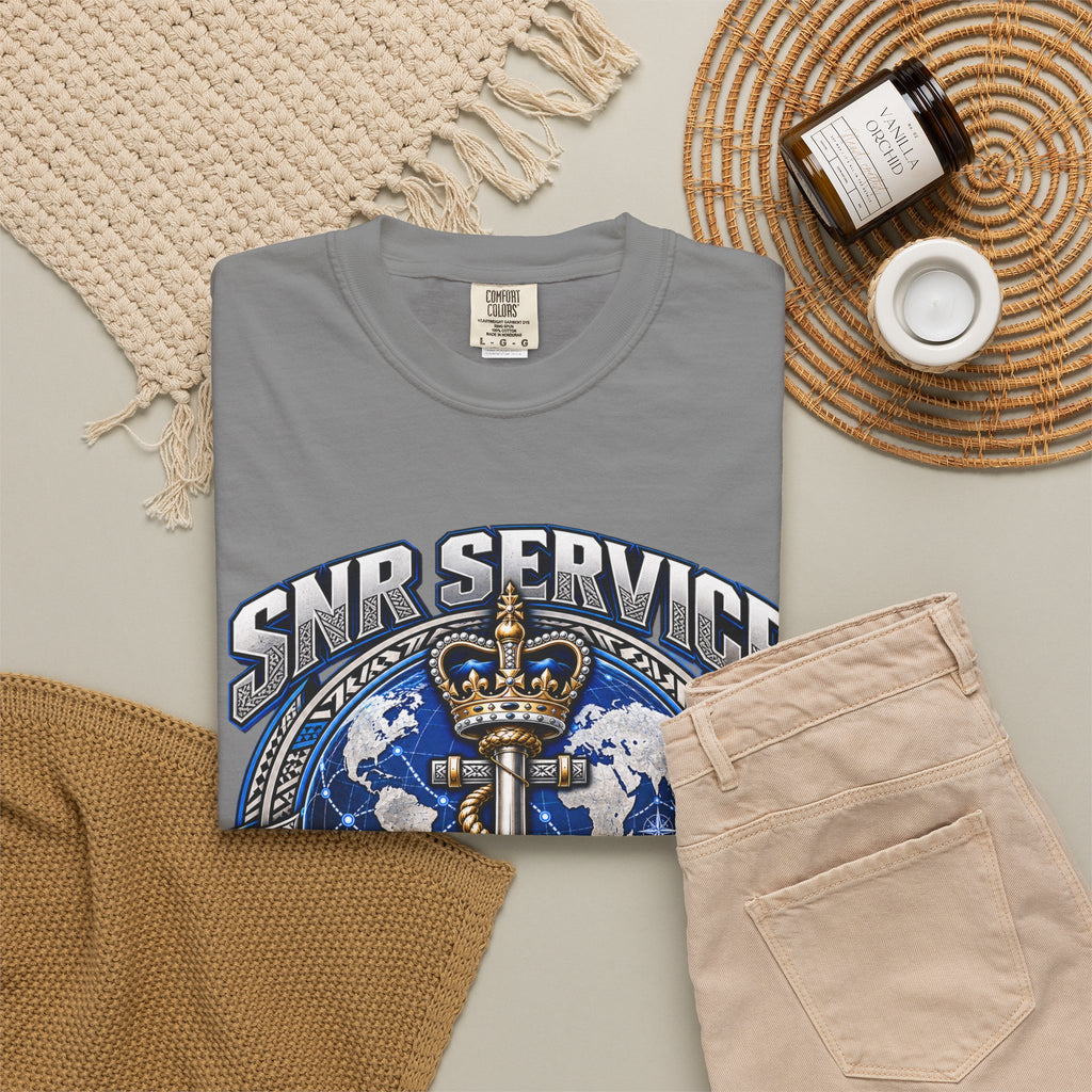 SNR Service Anchor Graphic T-Shirt — "We Don’t Follow Standards, We Set Them"