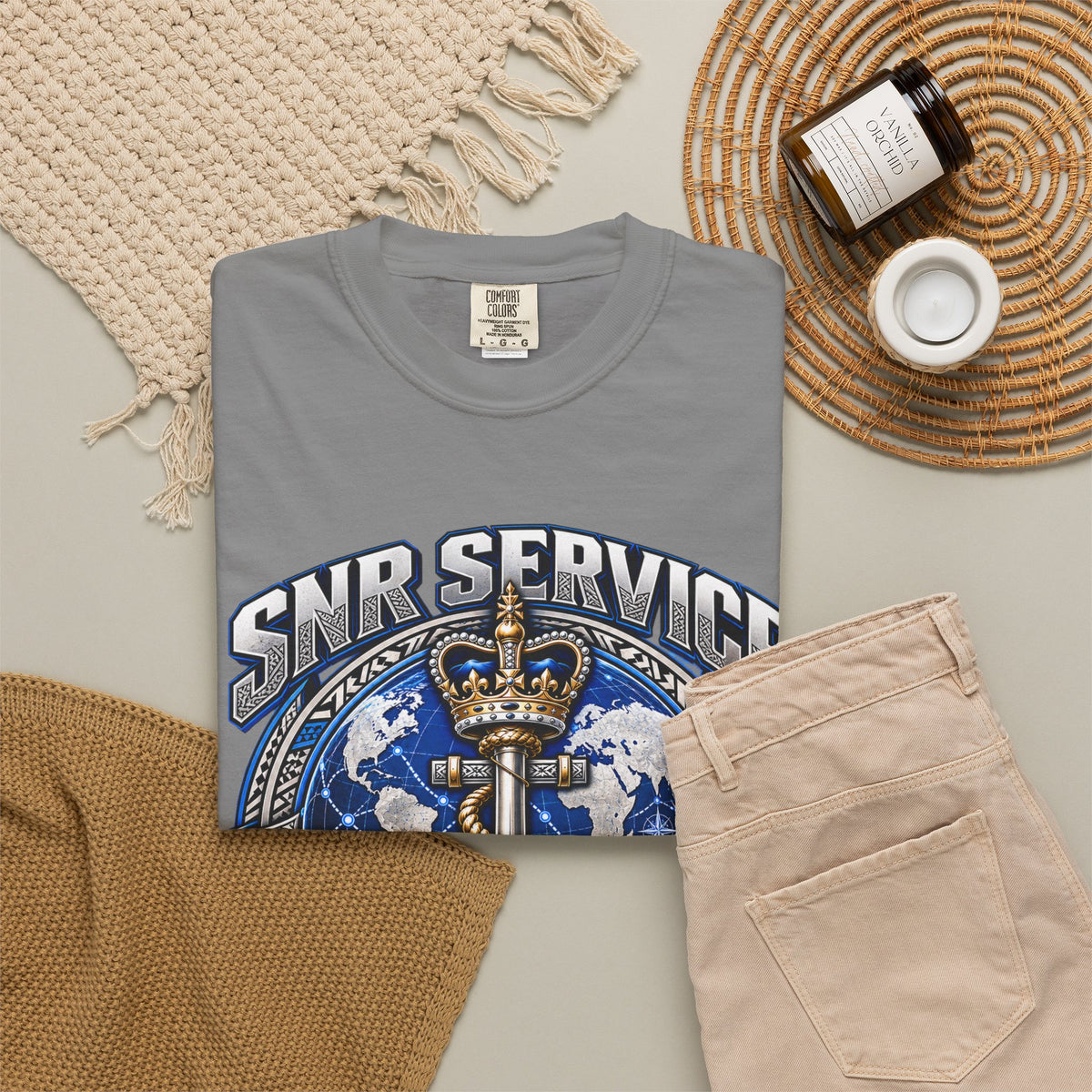 SNR Service Anchor Graphic T-Shirt — "We Don’t Follow Standards, We Set Them"