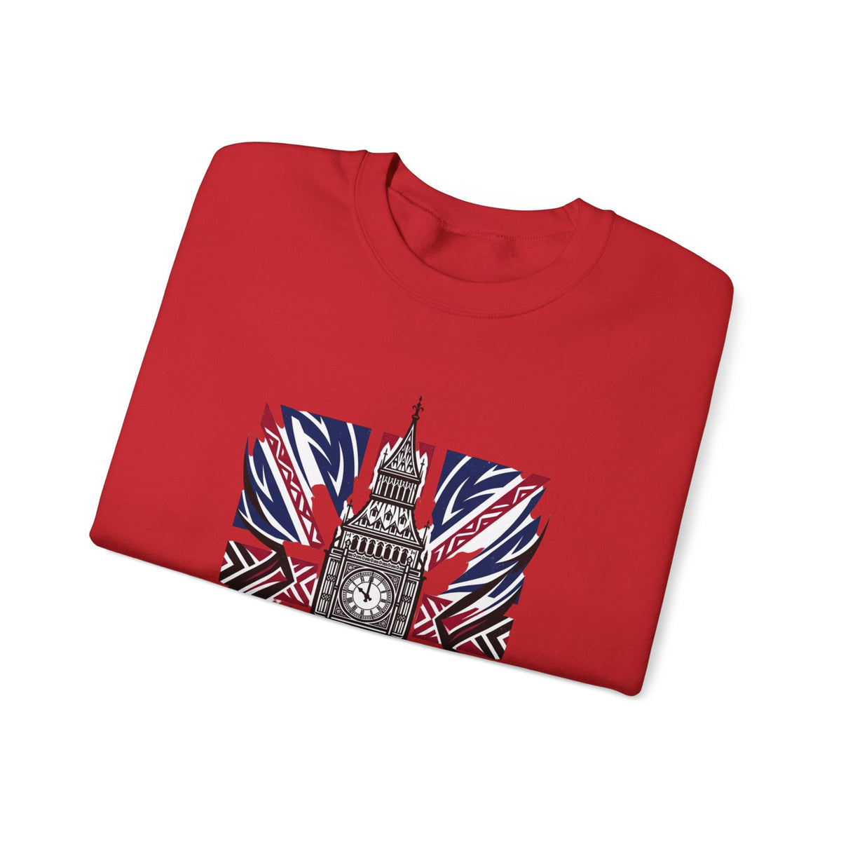 London Big Ben Union Jack Crewneck Sweatshirt