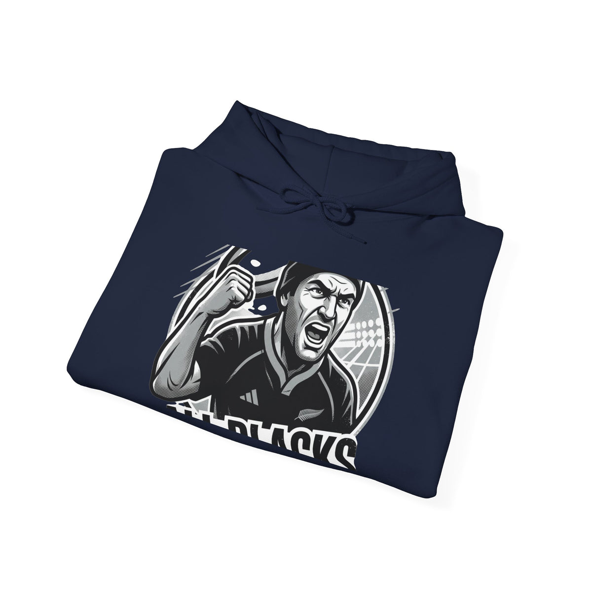 Rugby Fan Hoodie – Passionate Scrum Player Graphic Sweatshirt
