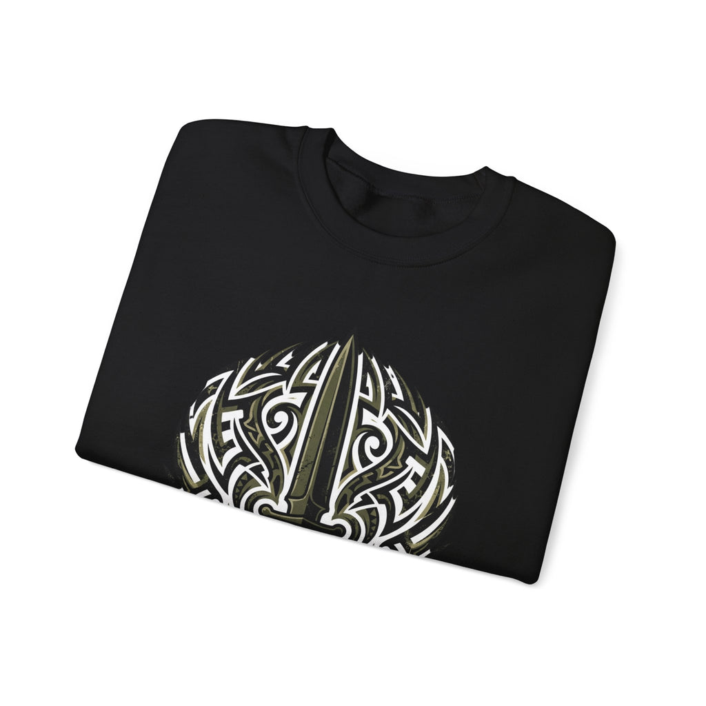 Royal Marines Commando Sweatshirt – Gibraltar Tribal Dagger Crewneck