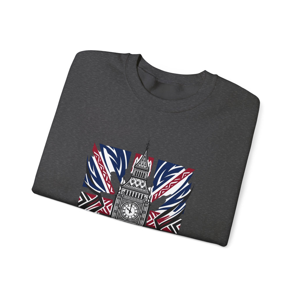 London Big Ben Union Jack Crewneck Sweatshirt