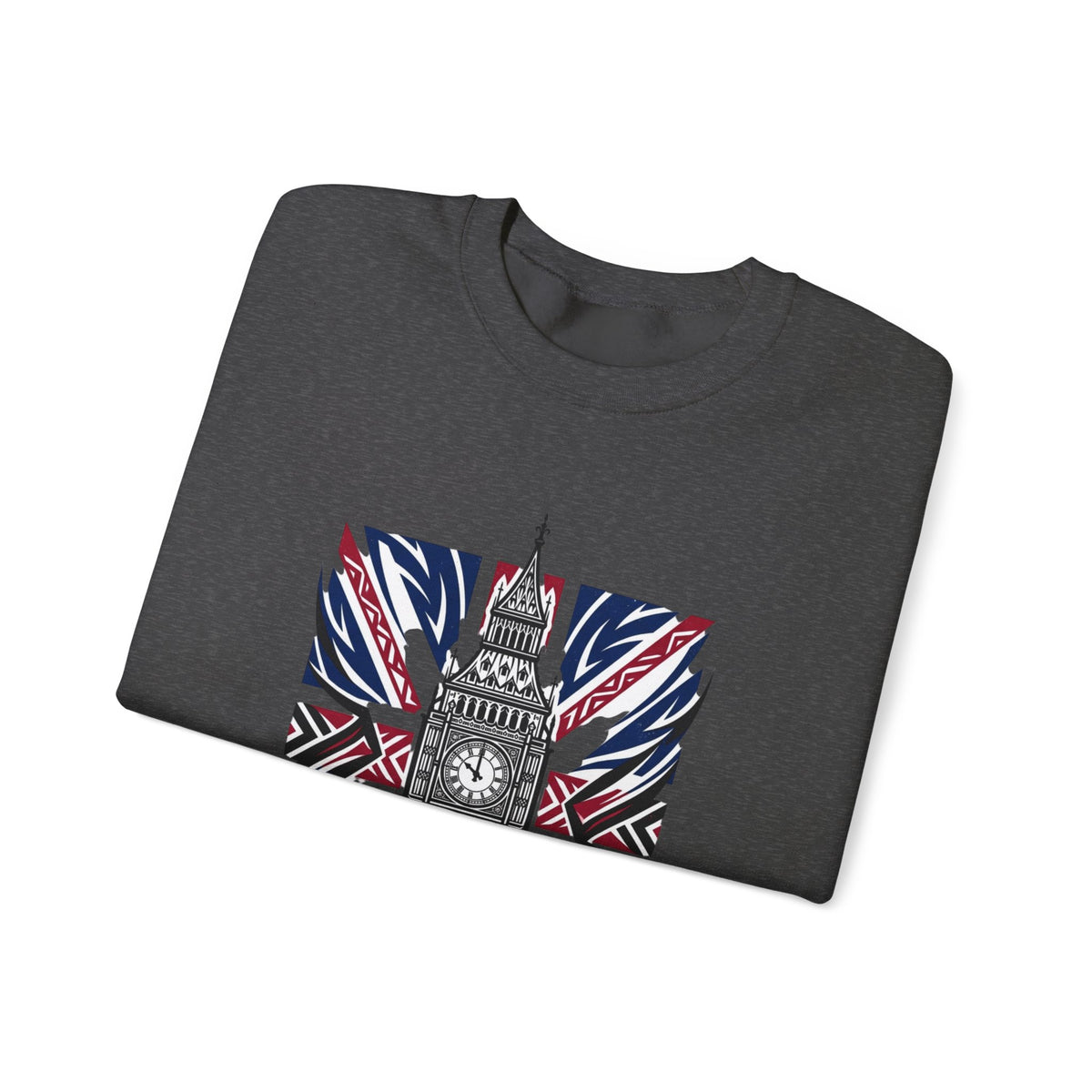 London Big Ben Union Jack Crewneck Sweatshirt