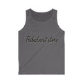 Fiji Noble Banner Blue Tank Top — Fiji Flag Crest Men’s Sleeveless Shirt
