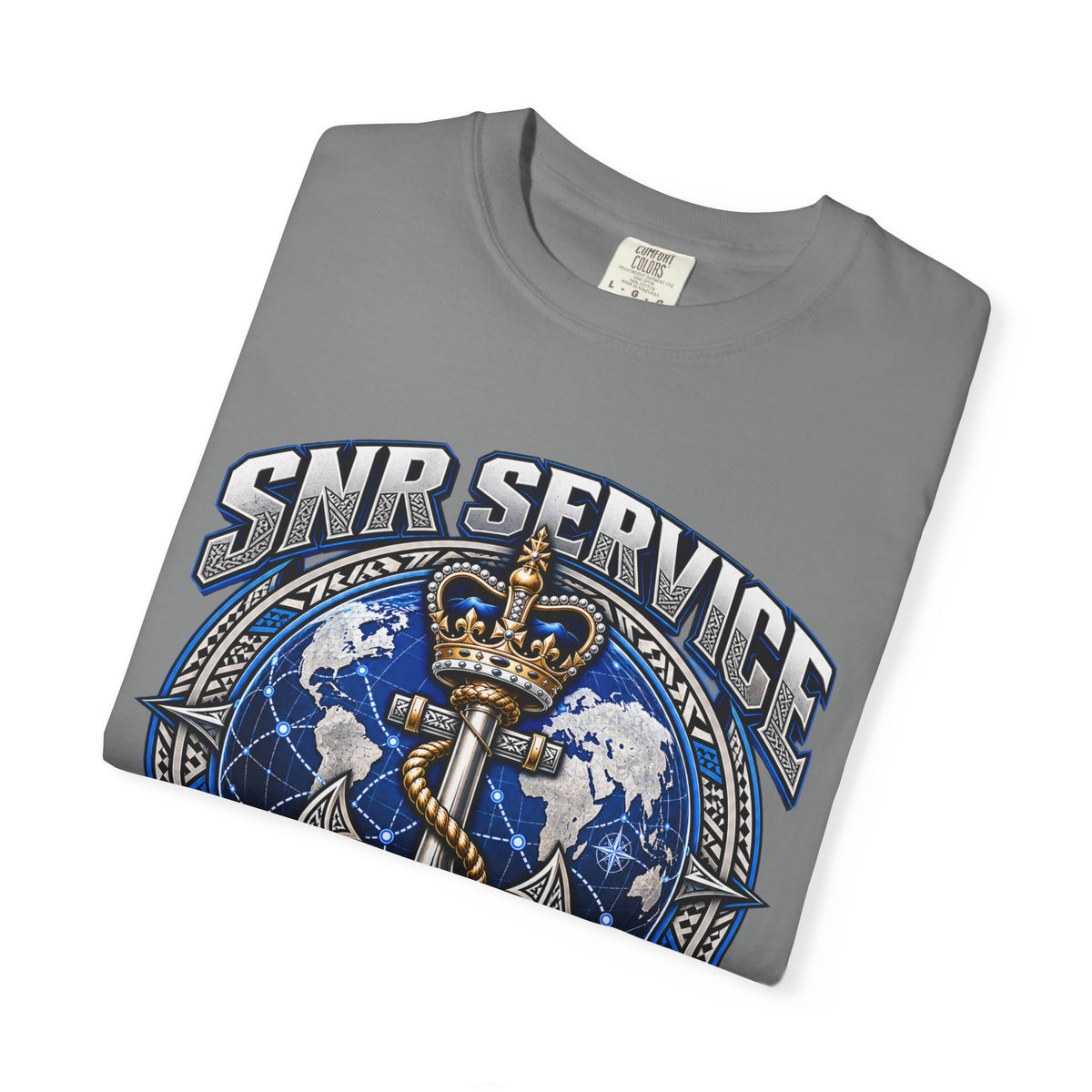 SNR Service Anchor Graphic T-Shirt — "We Don’t Follow Standards, We Set Them"